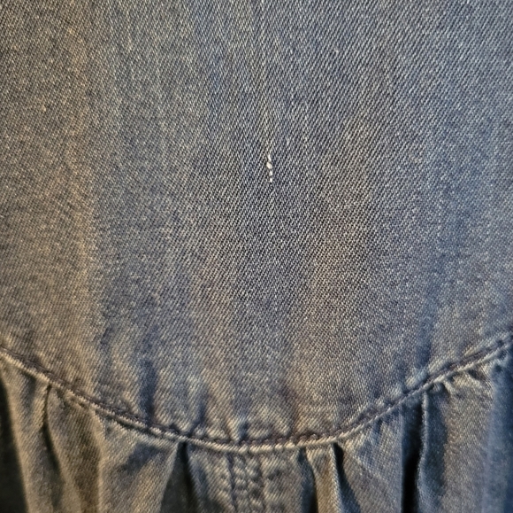 OLD NAVY Light-Weight Blue Denim Dress, Size Generous XS - Picture 10 of 12